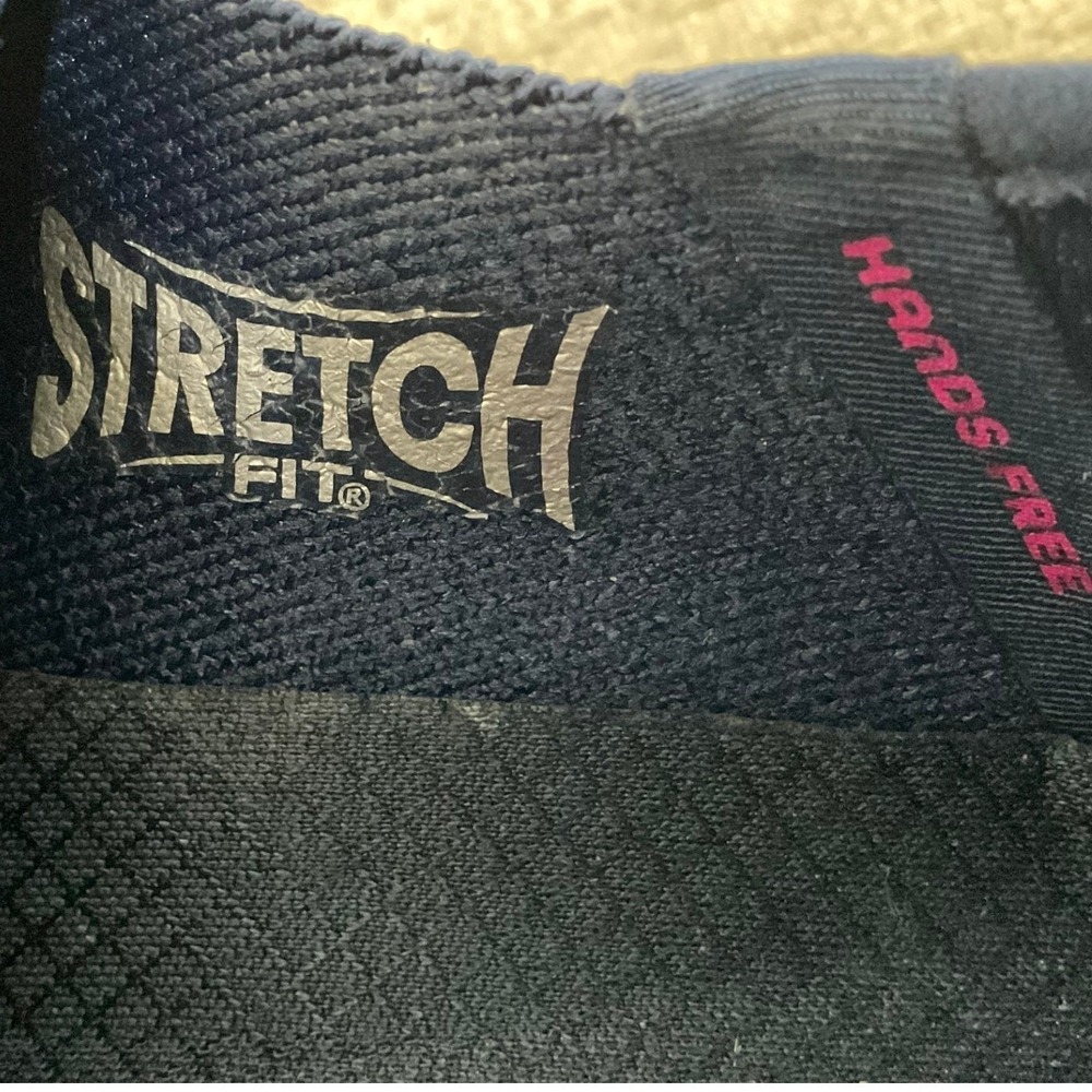Skechers Slip-ins GoWalk 6 Fabulous View Navy Pink Hands Free Womens 6 - Picture 12 of 12